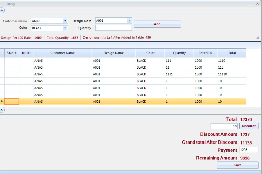 King Card payment workflow